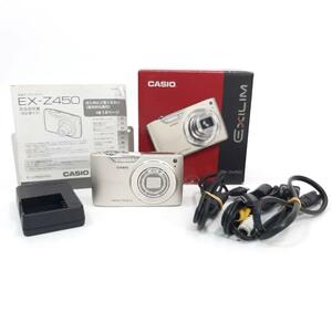 CASIO エクシリム コンパクトデジタルカメラ シルバー EX-Z450