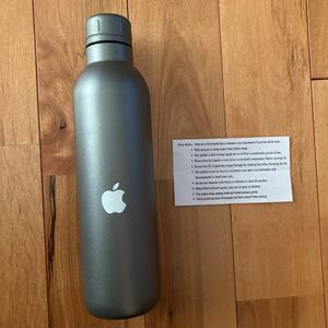 Apple ボトル　冷温魔法瓶　非売品　未使用 検索用(アップル水筒 ステンレスボトル 真空 lphone lpad)