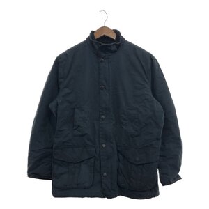 Barbour バブアー HEREFORD WAX JACKET オイルドジャケット アウター ユーロ ネイビー (メンズ L) 中古 古着 P6425