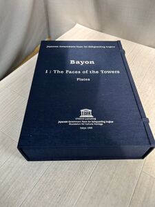 O831】Bayon Japanese government Team for Safeguarding Angkor The Faces of the Towers Tokyo1999 洋書　著