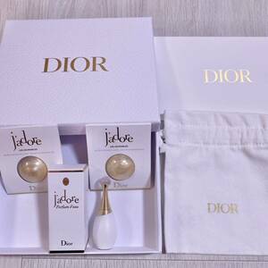 ディオール dior ジャドール パルファン ドー ミニチュア 香水 シマリング ボディ ジェル 巾着 ボックス セット ノベルティ サンプル