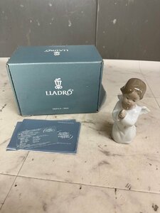 NI110207◆LLADRO リヤドロ◆フィギュリン 天使 可愛いお祈り 陶器 置物 4530 箱付き 美品 直取歓迎！