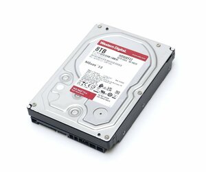 ◇Western Digital WD Red WD80EFZZ 8TB/3.5インチ/NAS用SATA HDD Crystal Disk Infoにて正常動作確認済み