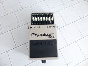 BOSS ボス Equalizer GE-7 エフェクター イコライザー 本体のみ　m