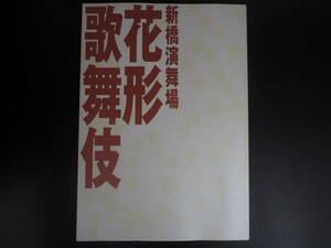 歌舞伎パンフレット　新橋演舞場　花形歌舞伎　平成18年11月1日　市川海老蔵　尾上菊之助