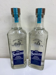 ★未開栓★ テキーラ サウザ SAUZA ブルー 750mL 2点 直接お渡し歓迎 AMK578480大