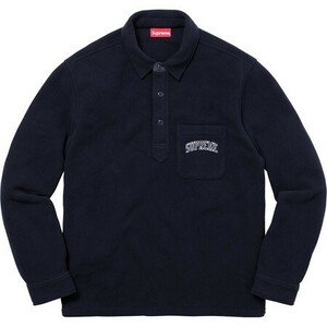 シュプリーム　Supreme Polartec Pullover Shirt　NAVY　M　シュプリーム　プルオーバーシャツ