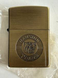 Yj827◆Zippo ジッポ◆オイルライター 阪神タイガース Tigers ロゴ 野球 煙草 喫煙具