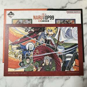 一番くじ NARUTOP99 - 豪華絢爛忍絵巻 - NARUTO 色紙 赤 E賞 NARUTOP99 記念 岸本斉史描き下ろしイラスト色紙 b