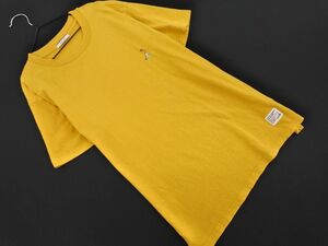 BAYFLOW ベイフロー ワンポイント 刺繍 半袖 Tシャツ size2/黄 ■◆ ☆ edc6 レディース