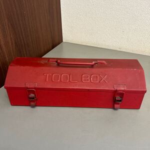 中古品 TOOL BOX 工具箱 ツールボックス 道具箱 赤 ※汚れ等あります。