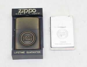 ジッポー/ZIPPO/ラッキーストライク/LUCKY STRIKE/オイルライター/2点セット