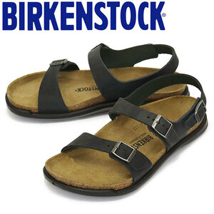 BIRKENSTOCK (ビルケンシュトック) 1022340 SONORA CT ソノラ オイルドレザーサンダル BLACK レギュラー幅 BI279 43-約28.0cm