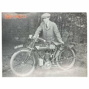 ビンテージ モーターサイクル ポストカード Vintage Motorcycle Postcard 英車 旧車 バイク レーサー Race Bike