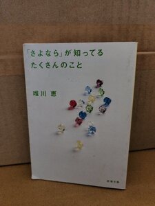 唯川恵『「さよなら」が知ってるたくさんのこと』新潮文庫　