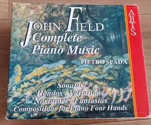 John Field フィールド 6CD ノクターン ロンド ソナタ ピエトロ・スパーダ ピアノ ボックスセット 