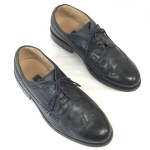 フランス製☆バリー/BALLY☆本革/グッドイヤー製法/ウイングチップ【5/24.0/黒/BLACK】ビジネス/靴/レザーシューズ/dress shoes◇bJ-65