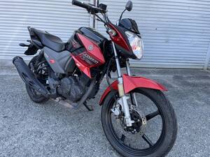 ヤマハ　フェザー１２５（FAZER） インジェクション車　YS125　１２５ｃｃ 書類、鍵付き　検）YBR125 CBF125 LY125