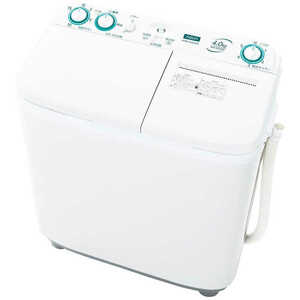 新品☆アクア 4.0kg 2槽式洗濯機 ホワイトAQUA　送料無料105