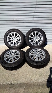 【超特価】195/65R15 YOKOHAMA アイスガード バリ山 スタッドレス 社外ホイール付き 4本セット セレナ オーリス ルミオン ノア VOXYなどへ 