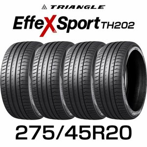 【新品】【2024年製】 輸入サマータイヤ4本セット 275/45R20-110Y TRIANGLE EffeX Sport TH202 / トライアングル 2754520 20インチタイヤ