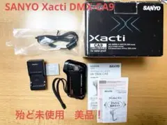 ブラック人気稀少品✨サンヨー Xacti ムービーカメラ DMX-CA9 美品