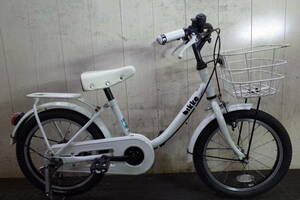 人気美品！ブリヂストン Bikke m (BK16uM)　16型 幼児用自転車