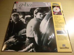 帯付き！　a-ha ＨUNTING HIGH AND LOW / 日本製 レーザーディスク Japanese LD Laser Disc TAKE ON ME 他 MTV VIDEO 3曲 + 楽曲10曲入り