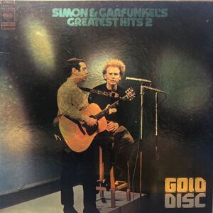 p LP Simon&Garfunkel サイモン&ガーファンクル ・グレーテスト・ヒット2 見開きジャケライナー レコード 5点以上落札で送料無料