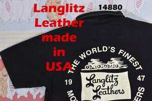 ラングリッツレザー ポロ 14880 USA製Langlitz Leathers