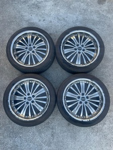 20系　アルファード　ヴェルファイア　マーベリック　19インチ　アルミホイール　中古品　4本セット　19X8JJ　+45　PCD114.3