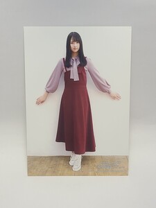 上村ひなの　日向坂46 ジャケットサイズポストカード 「Blu-ray/DVD 3年目のデビュー」 封入特典　坂道グループ