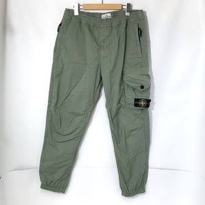 STONE ISLAND ロゴ テーパード カーゴ ジョガーパンツ 791532010 ワークパンツ 古着 サイズ33 L相当 ストーンアイランド ボトムス A12334◆