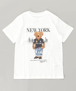 新品未使用　ポロ　ラルフローレン　ニューヨーク　ポロベア　コットン Tシャツ