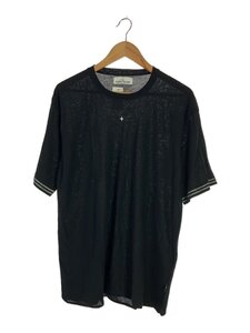 STONE ISLAND◆Tシャツ/XL/コットン/BLK