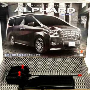 未使用品 ラジコン RC トヨタ アルファード TOYOTA ALPHARD フルファンクションラジオ コントロールカー 黒 BLACK