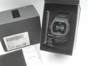 ●未使用保管品 CASIO カシオ G-SHOCK Gショック G-SQUAD ジー・スクワッド GBD-200-1JF ブラック系 Bluetooth 腕時計 メンズ レディース●