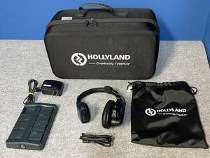 美品◎ホーリーランドHOLLYLAND☆Solidcom C1 マスターヘッドセット/バッテリー7個・充電器☆