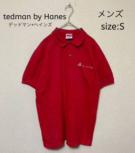 tedman by Hanes デッドマン×ヘインズ ポロシャツ USA古着 S