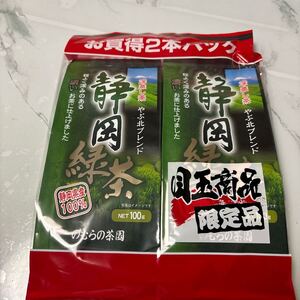 静岡緑茶 2パック 200g (100g×2袋)