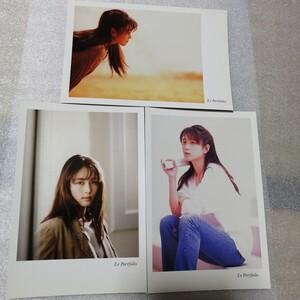 ZARD　ポストカード　3枚セット　La Portfolio　15th anniversary 坂井泉水　負けないで　揺れる想い 君がいない 送料 230円　入手困難　　