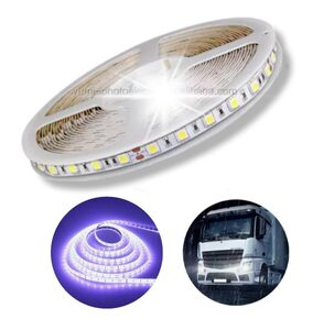 【在庫処分】ホワイト LEDテープ 船舶 漁船 LED 白 LED ネオン トラック 300SMD 5050LED 5m (ホワイ