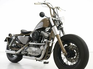 フルカスタム スポーツスター XLH883 ハガー 三拍子サウンド キャブ車 DYNA-S ワンオフ外装 16インチ＆チェーン化