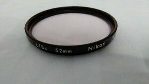 【☆TN－146】中古品/おすすめ品/Nikon/ニコン/レンズフィルター L1Bc 52㎜/カメラ/レンズ【HK】