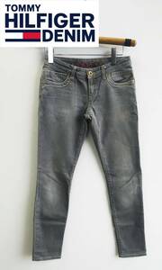 ◆HILFIGER DENIM*ジーンズ*ローウエスト*テーパード*股上浅め*レディース*カジュアル*ブラック*ボトム*ジーパン*デニム*ヒルフィガー#4984