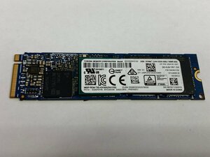 東芝製 内蔵SSD XG5シリーズ KXG50ZNV512G M.2 2280 NVMe 512GB TLC PCI Express 3.0 x4 使用時間:19H