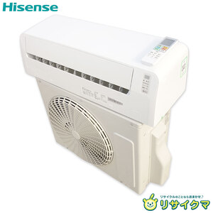 【中古】M▽即決 ハイセンス ルームエアコン 2024年 2.2kw ～8畳 標準モデル コンパクトタイプ OB-HA22BK1 (33347)