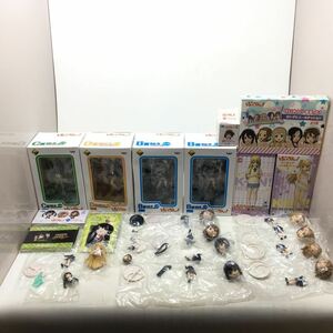 01wy0157 けいおん！ グッズまとめ売り ピンズセット ゆびさきティータイム中野梓 ストラップ 他 中未開封 フィギュア 中古品