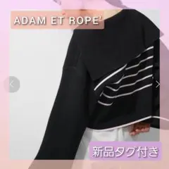 ✨新品✨17930円　ADAM ET ROPE　アダムエロペ　ミラノリブ ニット