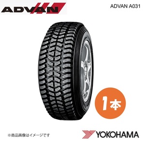 YOKOHAMA ヨコハマタイヤ ADVAN A031 165/65R13 ラリー・ダートトライアル競技用タイヤ 1本 165 65 13 77Q K5758